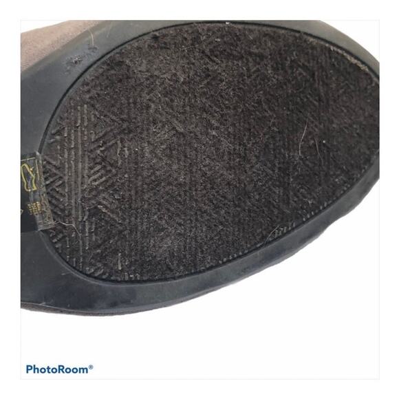 Chinese Laundry Anete Taupe Fringe Block Heel Pumps Size 6.5 Suede Boho Chic - Picture 14 of 16